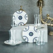 Resim Aryıldız Chance 6 Kişilik 12 Parça Çay Seti 160 ml 