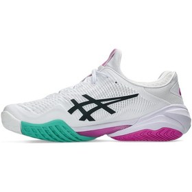 Resim Asics Court Ff 3 Erkek White/digital Sakura Tenis Ayakkabısı 1041a370-106 White/digital Sakura 