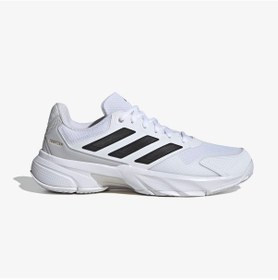 Resim Adidas Courtjam Control 3 Erkek Beyaz Tenis Ayakkabısı If7888 Beyaz 