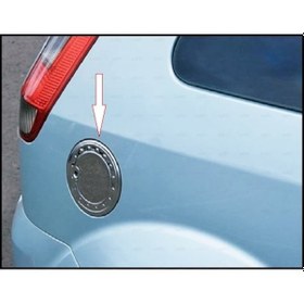 Resim Ford Fiesta Krom Depo Kapağı 2002-2008 P. Çelik 