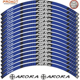 Resim Rebon Moto Design Motosiklet Jant Şeridi Arora Ars 200 1 