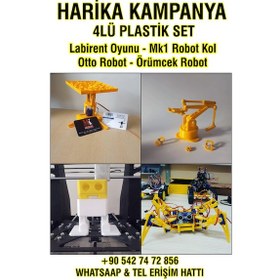 Resim Otto Robot - Robot Kol - Örümcek Robot - Labirent Oyunu Ekleme 