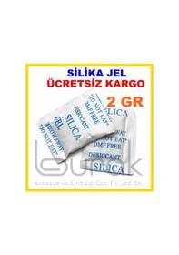 Resim Silika Jel 2 Gr - Nem ve Rutubet Önleyici - 500'Lü Paket 