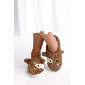 Resim Caty Peluş Kadın Ev Terliği 