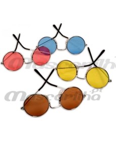 Resim MiraLive Hippi Lennon Parti Gözlük 2 Adet (K95) 