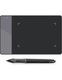 Resim Huion 420 Grafik Tablet Çizim Tableti 4X2.23-İnc Siyah 