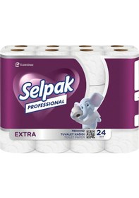 Resim Selpak Tuvalet Kağıdı Extra 24'lü X 3 Adet 7906619 