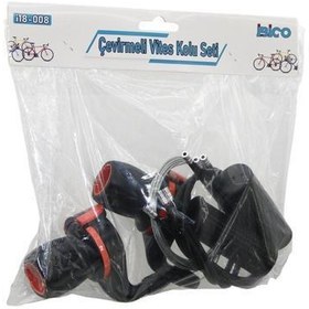 Resim ÇEVİRMELİ BİSİKLET VİTES KOLU SETİ 2PCS VİTES KOLU - 2PCS ELCİK - TEL - TEL KORUYUCU KANAL KABLO (5250) 