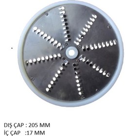 Resim Çagdaş Sebze Doğrama Rende Bıçağı 5mm Dış Çap :205 Mm 