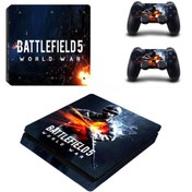 Resim cosy home gift Battlefield Playstation 4 Slim Kasa Sticker Kaplama -02 