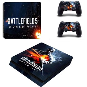 Resim cosy home gift Battlefield Playstation 4 Slim Kasa Sticker Kaplama -02 
