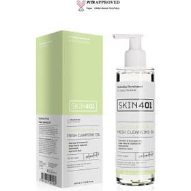 Resim Skin401 Kalendula Saf & Tazeleyici Cilt Temizleme Yağı 200ml 