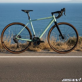 Resim Bisan ALL TRAİL GRX 600 GRAVEL YOL BİSİKLETİ 56 CM DİSK FREN 700C JANT 22 VİTES ÇAĞLA YEŞİLİ 