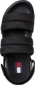 Resim Tommy Hilfiger TJW FLATFORM SANDAL, BDS Siyah Kadın Terlik 