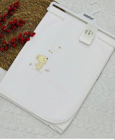 Resim Kapitone Unisex Hayvan Desenli Battaniye Ay Desen 