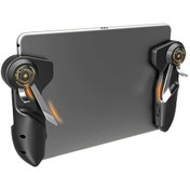Resim Memo Akpad6K Ipad Tablet Için 6 Parmak Tetik Pubg Mobile Joystic 
