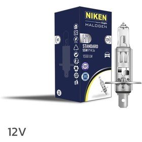 Resim Niken 12V H1 55W Halojen Ampul P14.5S 