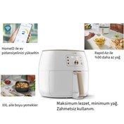 Resim Philips Premium XXL Yağsız Fritöz Beyaz 