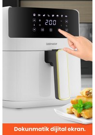 Resim GoldmasterRivoli GM-8412 Sıcak Hava Fritözü Airfryer 