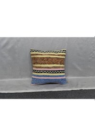 Resim Zehra Abla Halı Yeni El Dokuma Dekoratif Kilim Kırlent Yastık Kılıfı 6043 