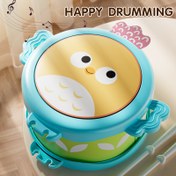 Resim Çıngıraklı Baykuş Vurmalı Çalgısı - Çocuklar ve Küçükler için Müzik Eğitimi Davulu, İnce Motor Becerileri Geliştirme, Doğum Günü Partisi Hediyeleri, Sınıf Müzik Dersleri - Güvenli Yuvarlak Köşeler (Kız & Erkek Çocukları İçin Doğum Günü Hediyesi), Anaokulu Enstrümanları, Oyuncağı Tasarım, Kolay Tutma Kulpları, Çocuk Dostu Malzeme, Genç Öğrenenler 