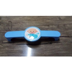 Resim Hırdavatım Çocuk Odası Mavi Bebek Dolap Mobilya Kulp,Düğme,Askı 1 Adet (Sert 