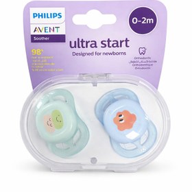 Resim Philips Avent Ultra Start Emzik 0-2 Ay Mavi 