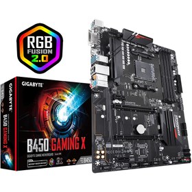 Resim Gigabyte B450 Gaming X AMD AM4 DDR4 ATX Anakart 