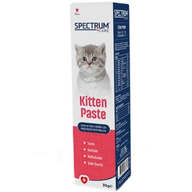 Resim Spectrum Kitten Paste Anne ve Yavru Kedi Multivitamin Malt Macunu 30 Gr 