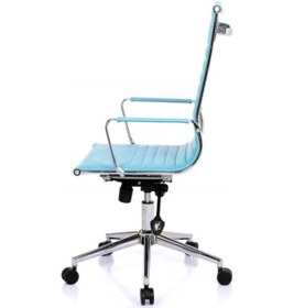 Resim Aykanoffice Aykan Ofis Riva Turkuaz Yönetici Koltuğu 