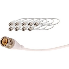 Resim CCTV Ahd Tvı Cvı Hazır Kalın Kesit Kablolu Bnc Konnektör 100 Adet 