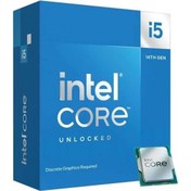 Resim INTEL CORE i5 14600KF 44MB 8çekirdekli VGA YOK 1700p 125w Kutulu+Fansız 