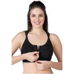 Resim Emay Önden Fermuarlı Sporcu Penye Sütyen 184 