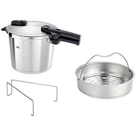 Resim Fissler Vitaquick Black Düdüklü Tencere 6 L 