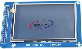 Resim Reland Sun ILI9341 denetleyicili 2,8 inç 34P TFT LCD 240x320 Ekran Dokunmatik Ekran Monitörü (Dokunmaz) 