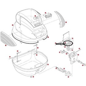 Resim Gıvız643nrçantakilitparçasıtrk33-v46-e370 Çok Renkli 
