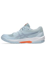 Resim Asics GEL-TASK 4 Kadın Gravel/Arctic Blue Voleybol Ayakkabısı 1072A106-020 