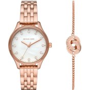 Resim Michael Kors MK1025 Kadın Set Kol Saati ve Bileklik 36 mm Michael Kors