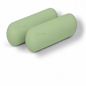 Resim Join Meli 1 KG Dumbell - Haki Yeşil 