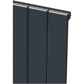 Resim Alüminyum Radyatör 60x27 3 Dilim Antrasit Ral7016 Hestia 