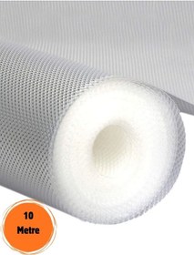Resim Pomask 10 Metre Şeffaf Raf Örtüsü Dolap Ve Çekmece Içi Kaymaz Kaydırmaz Örtü-45x10 Mt 