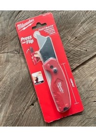 Resim Milwaukee Pro Metal Katlanır Maket Bıçağı Fastback Compact 16cm 