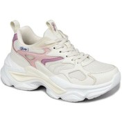 Resim Jump 29891 Phlon Hafif Taban Bağcıklı Kadın Sneaker Günlük Spor Ayakkabı Bej Bej 