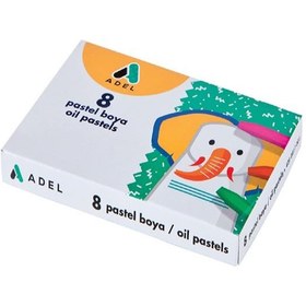 Resim Adel Pastel Boya Karton Kutu Köşeli 8 Renk 428 0817 001 