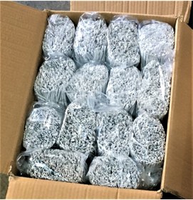 Resim galipoglu PVC Kaplı Bağ Teli, Torba Teli & Bağ Klips Beyaz 20 Cm'lik Kg 