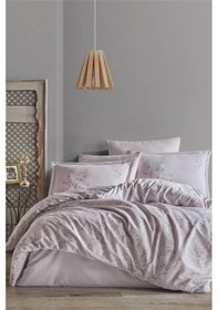 Resim Clasy Çift Kişilik Saten Nevresim Takımı Silva Taş 