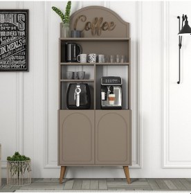 Resim Lyon Kahve Köşesi 80cm - Atlas / Ceviz 