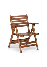 Resim London Takım Masa 80x140 - Ahşap Bahçe, Teras, Balkon Takım Ceviz 