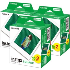 Resim Instax Square 60 Poz Film Seti Renkli 