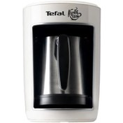 Resim Tefal Köpüklüm Pro Çelik Beyaz Türk Kahvesi Makinesi 
